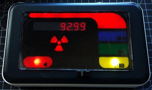 Geiger Counter With Touch Interface!