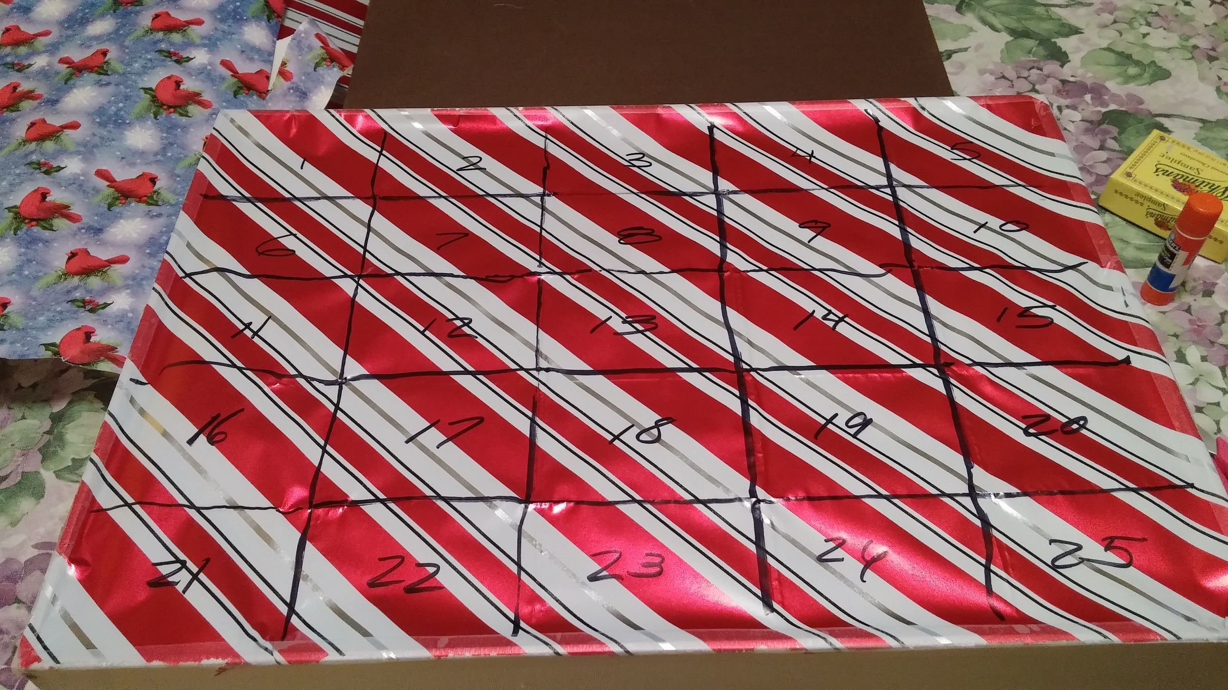 Advent Calendar Box 4 Steps (with Pictures) Instructables