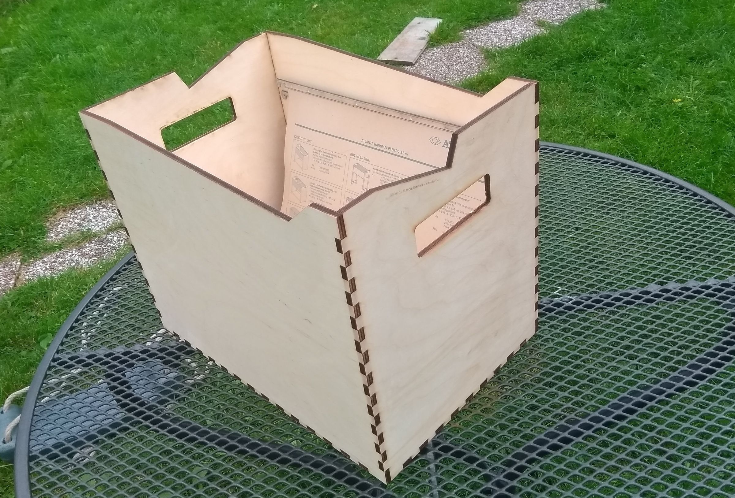Wooden Crate (/box) 5 Steps Instructables