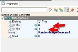 In Visuino Set Components