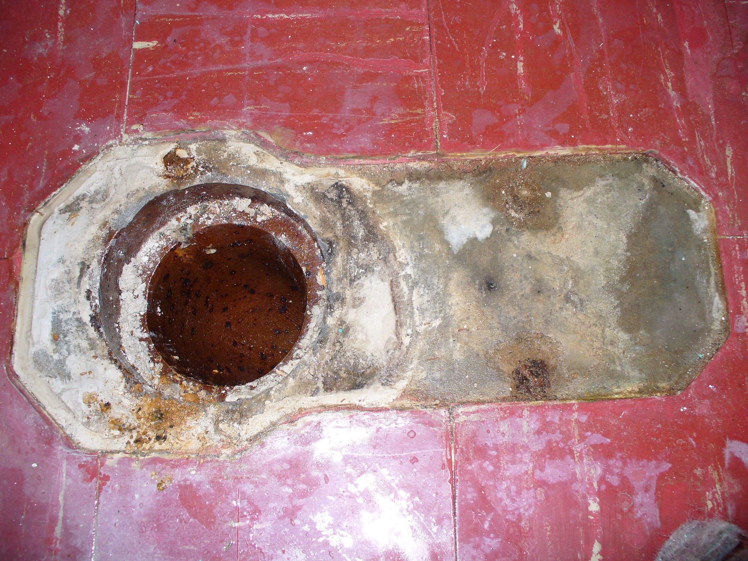 Install Toilet on Concrete With No Closet Flange