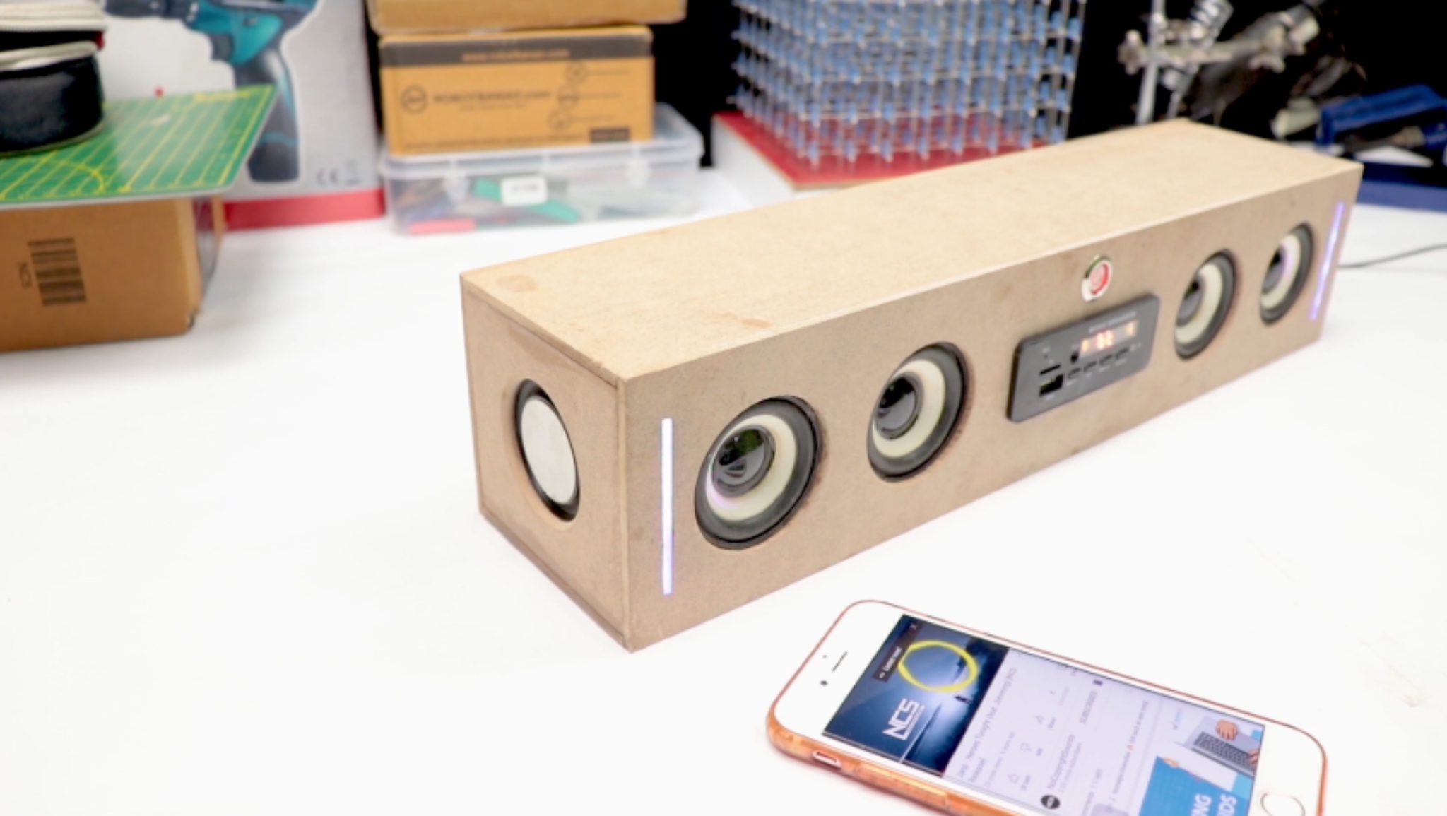 DIY Homemade Boombox 9 Steps Instructables