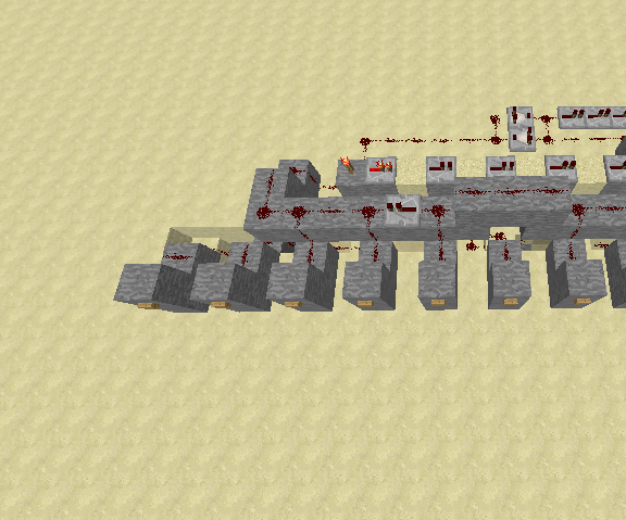 Minecraft Combination Lock (1, 5, 0, 9)