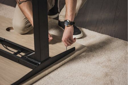 Positioning and Securing the Tabletop