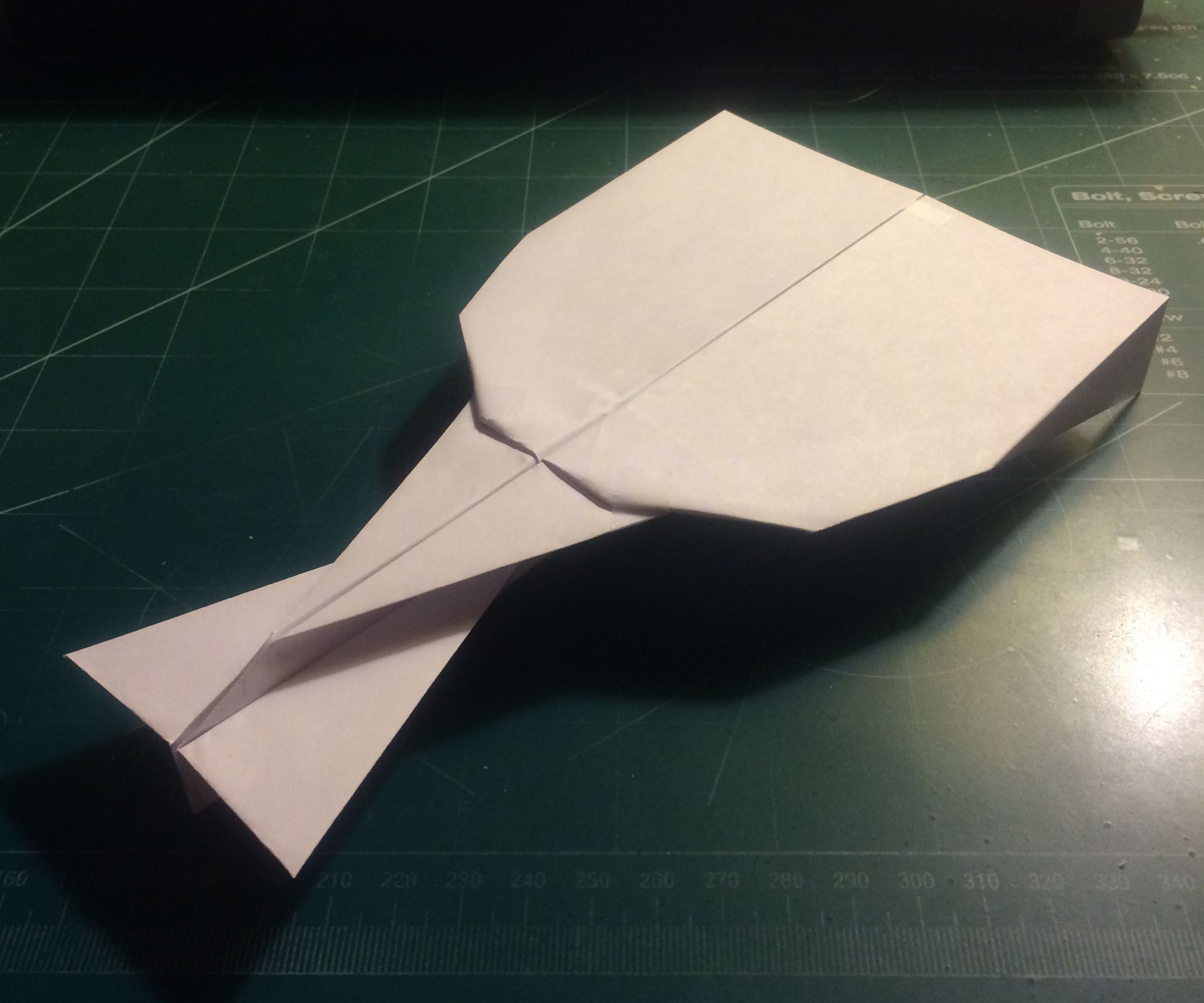 How to Make the Super ThunderVulcan Paper Airplane
