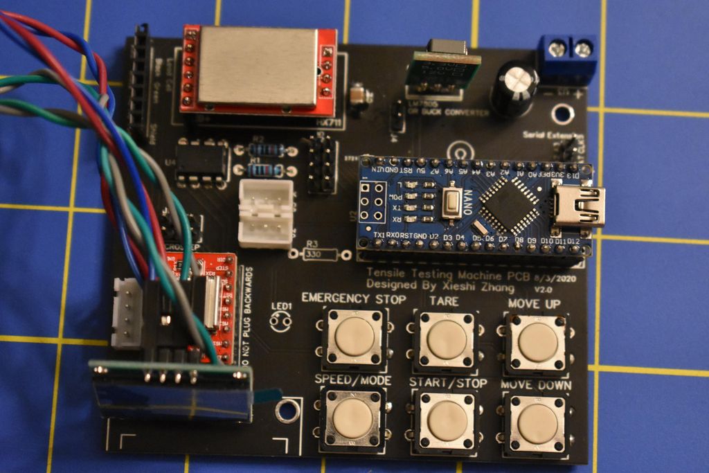 Instructions | Low Cost Universal Tensile Testing Machine | Hackaday.io