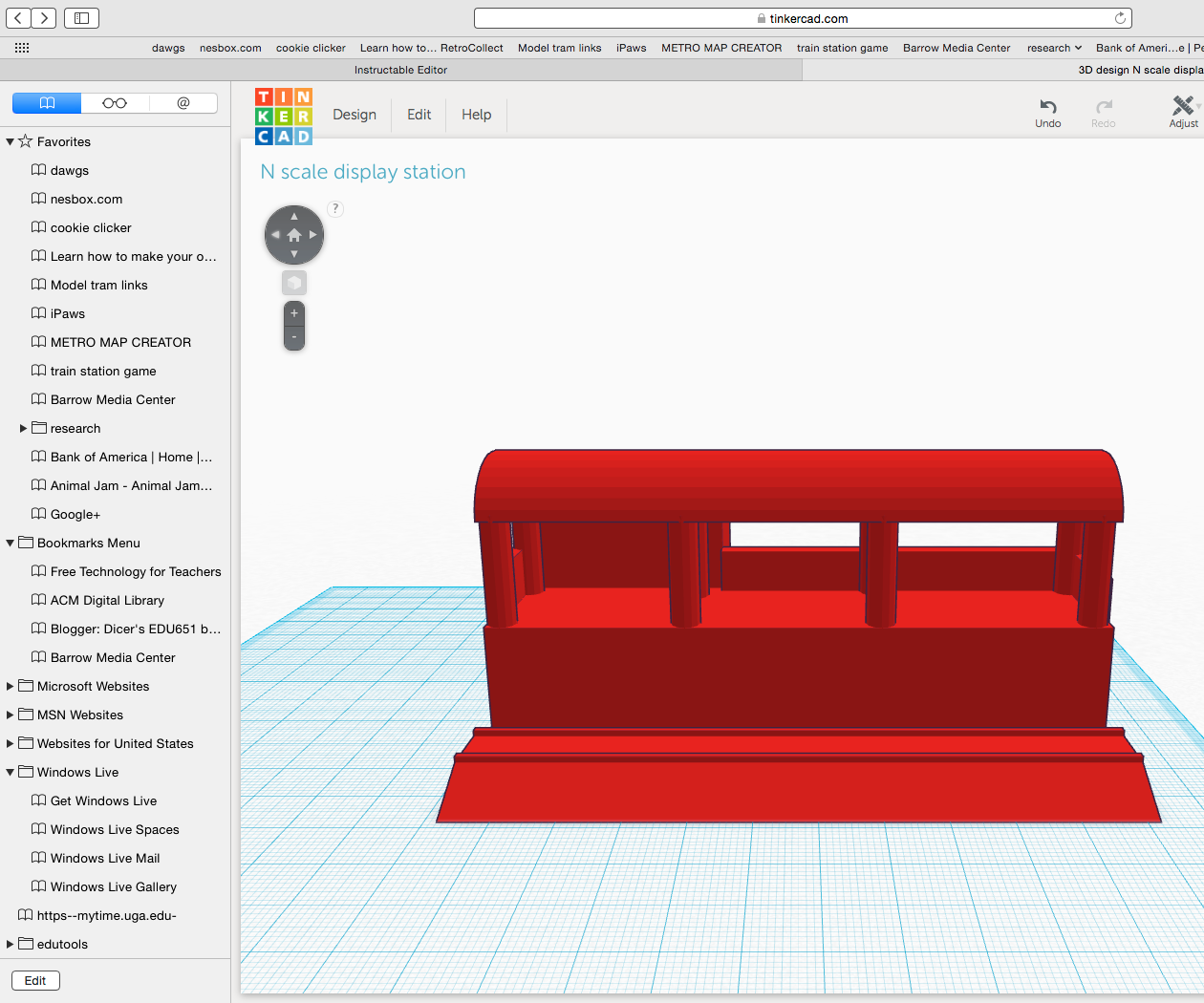 N Scale Display Station