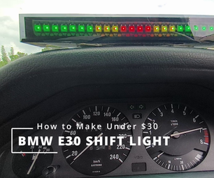 BMW E30's Shift Light