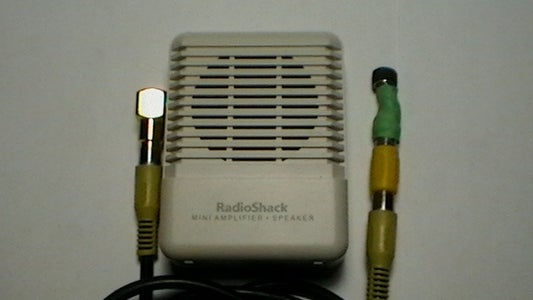 Modify the RadioShack Amplifier to Power a Condenser Microphone Element
