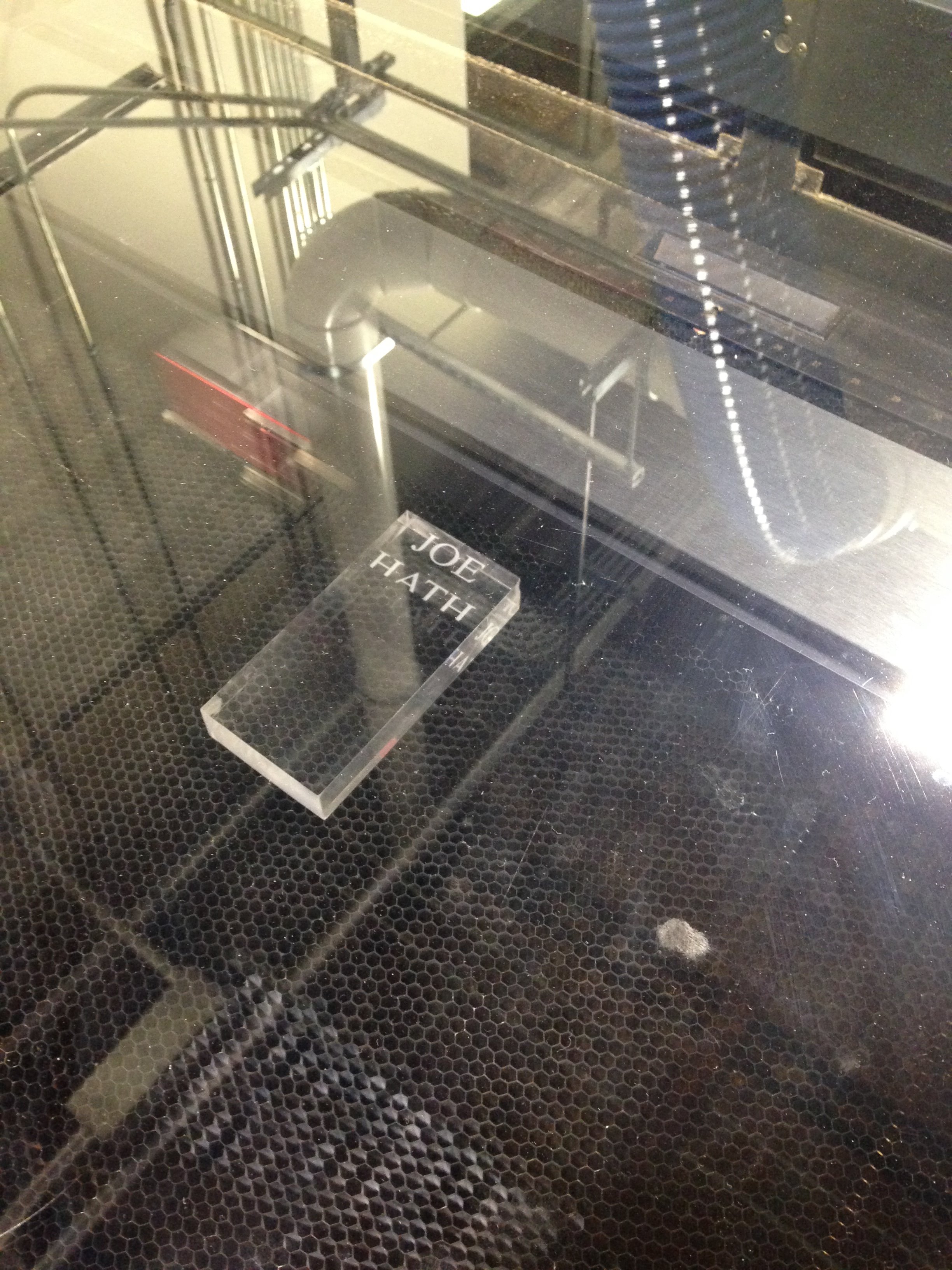 Acrylic Trohpies Cutting, Polishing and Etching Acrylic 4 Steps