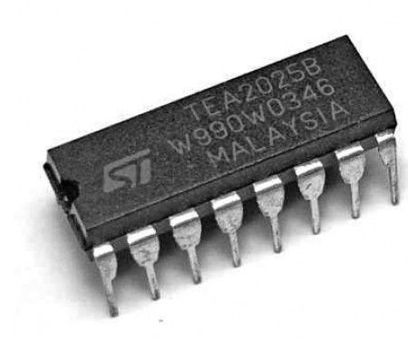 How to make guitar amp circuit - tea2025b