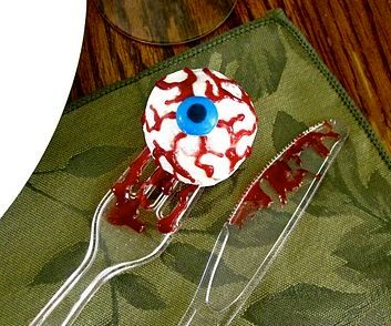 Bloody Jelly Donut Eyeballs