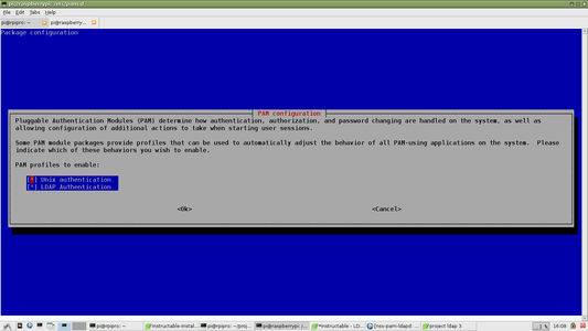 Configure Pluggable Authentication Modules (PAM)