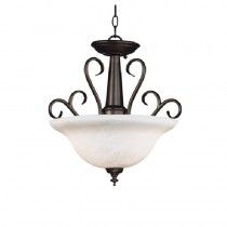 Traditional Pendant Lighting Promotes a Vintage Touch Within