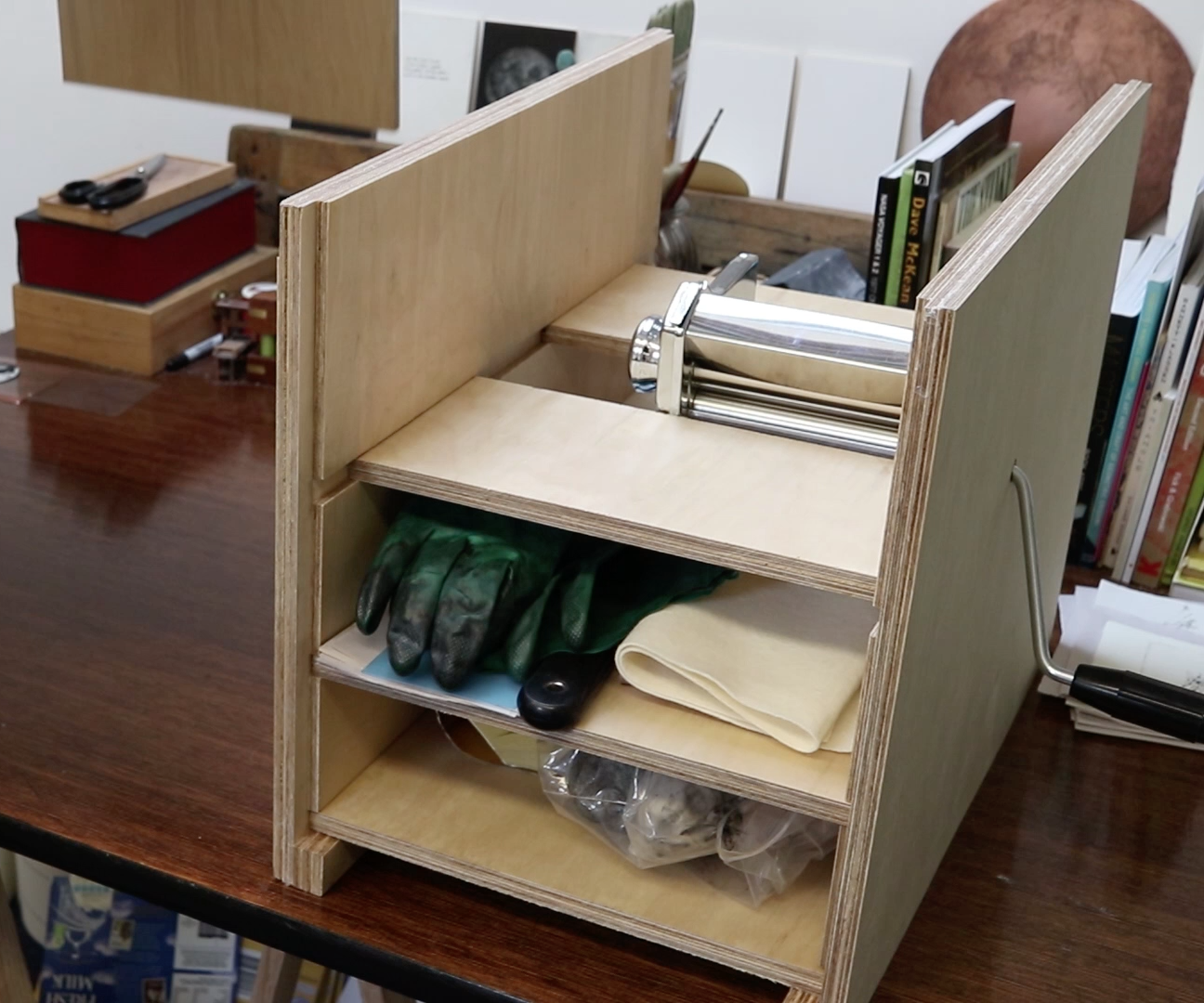 Mini Pasta Machine Etching Press