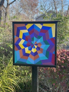 Barn Quilt Holder