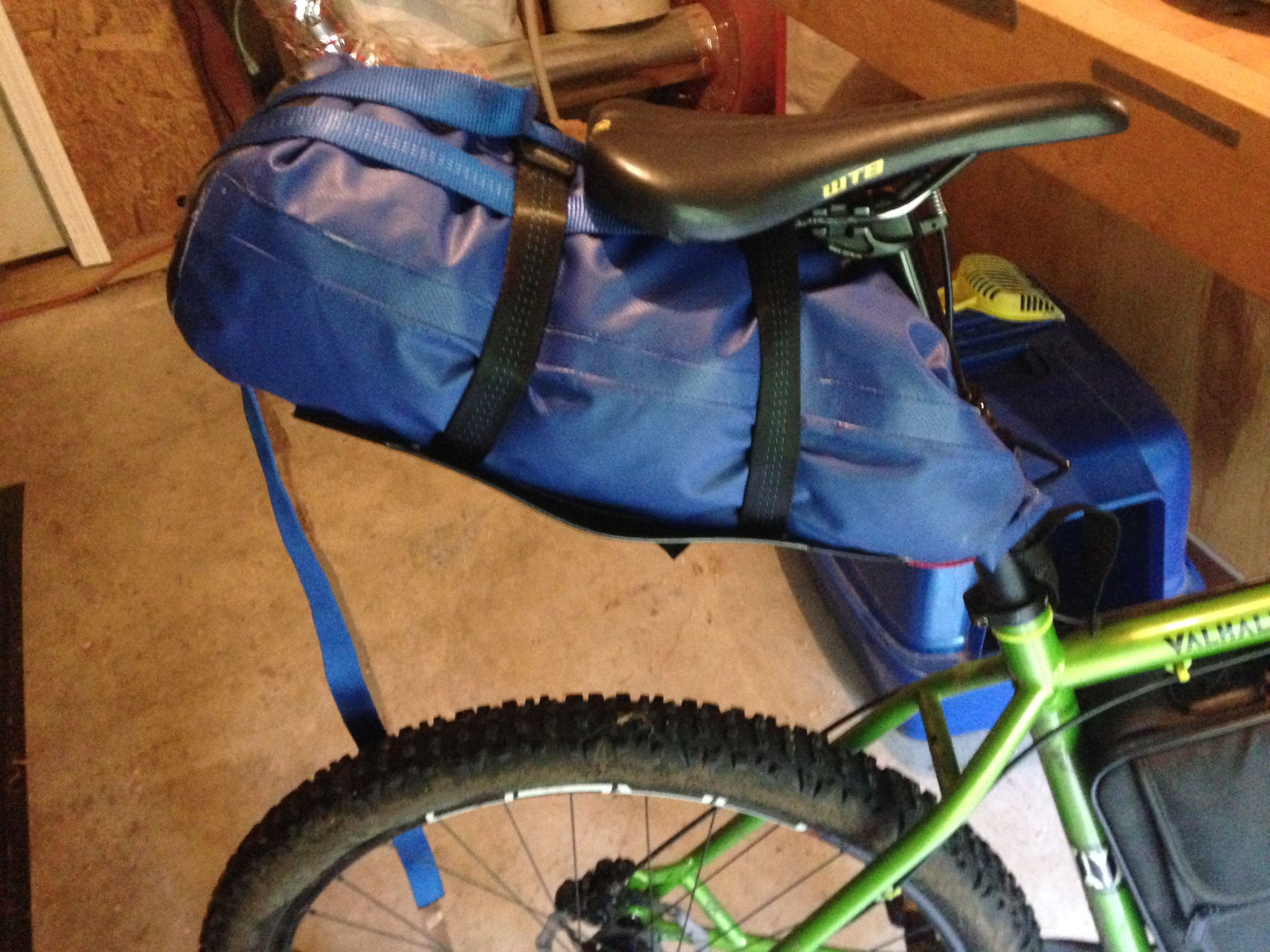 diy saddle bag bikepacking