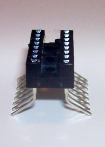 PREPARE THE WIRE WRAP SOCKET