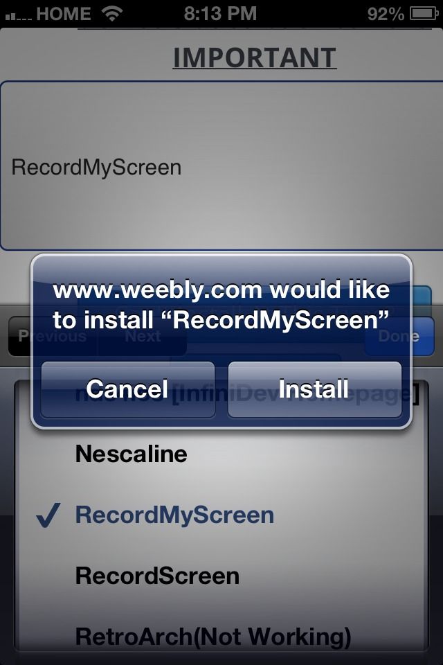 How To Download Recordmyscreen Without Jailbreak
