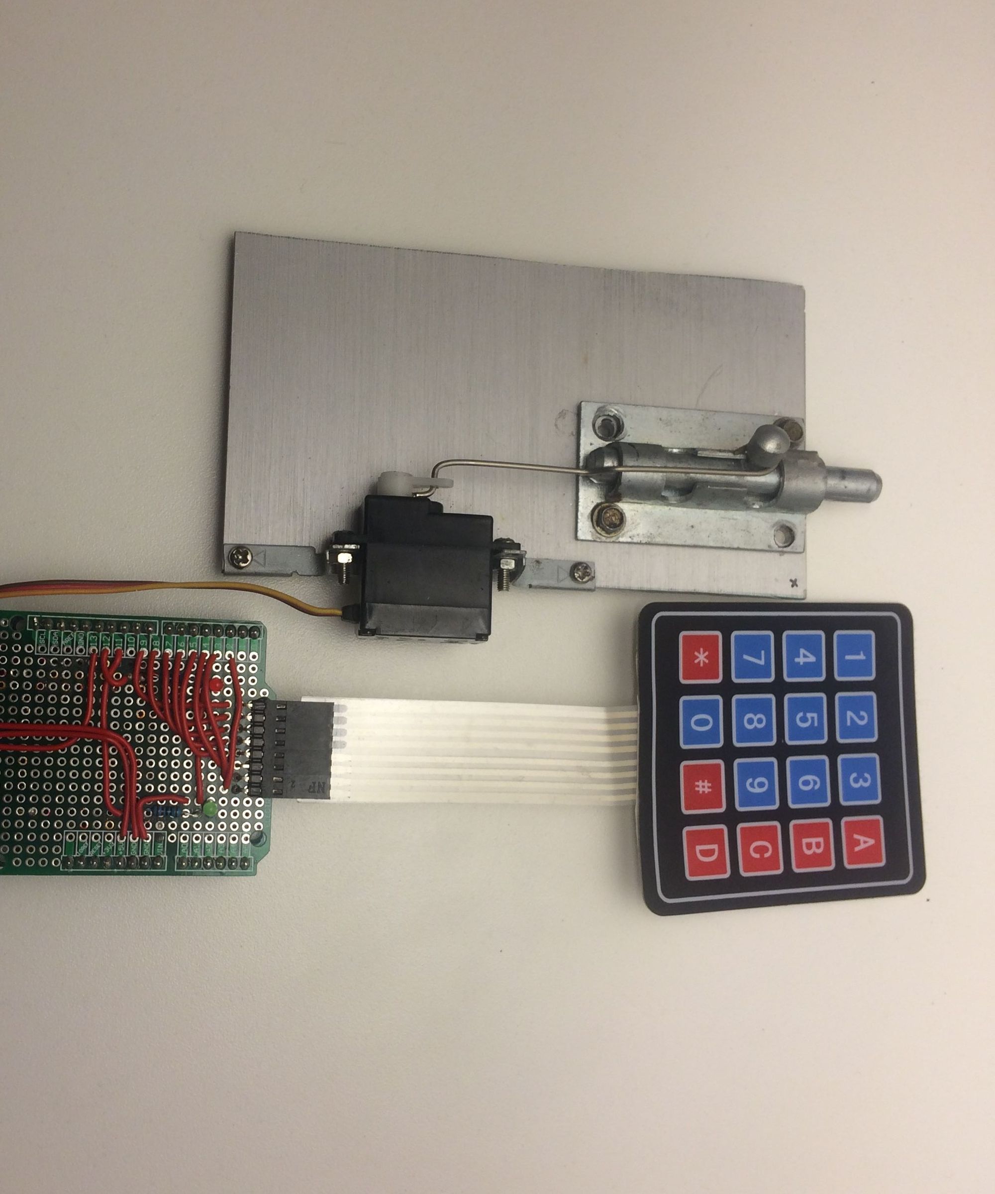 Arduino Door Lock With Password
