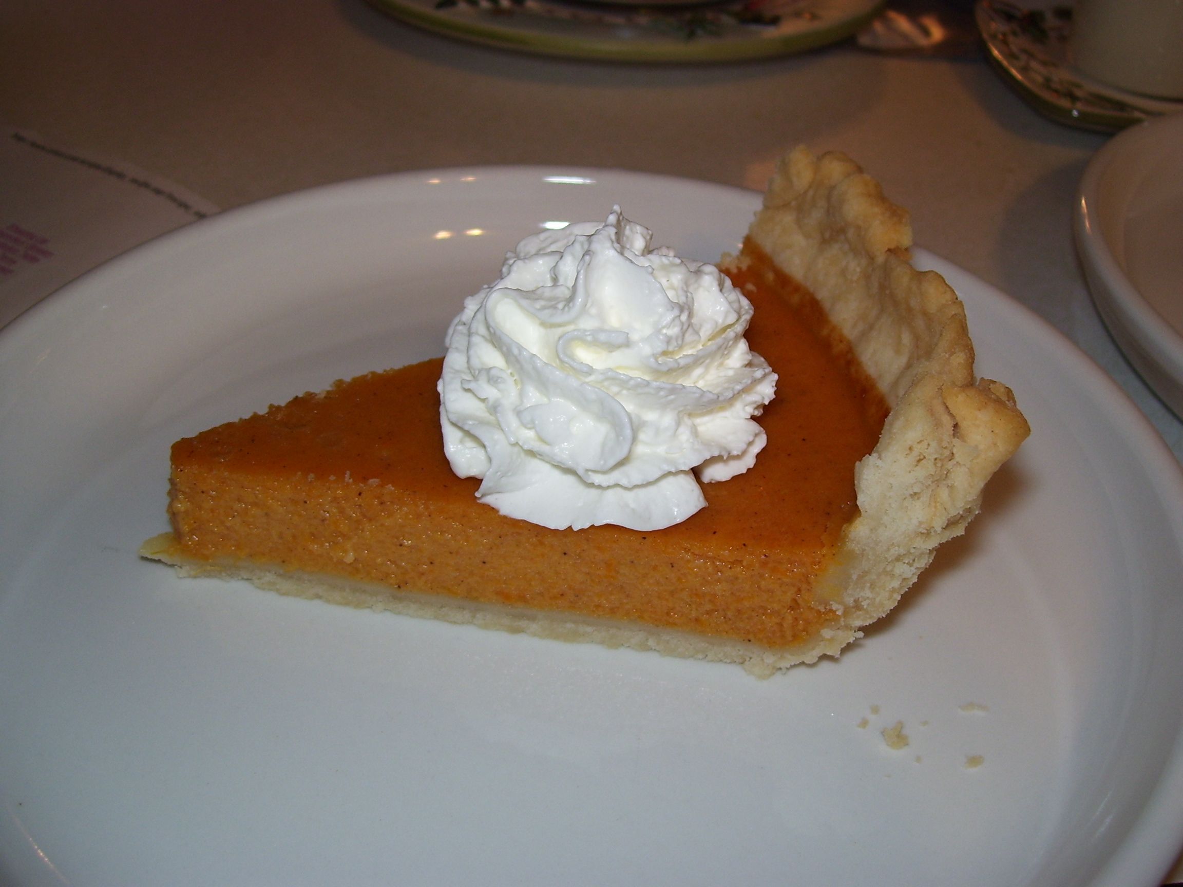 Scratch Pumpkin Pie