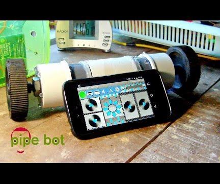 Pipe Bot - a Smart Arduino Bluetooth Robot