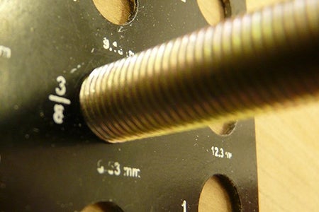 Drilling the Top and Bottom Slices' Smaller Holes