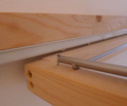 Suspending a Curtain Rail