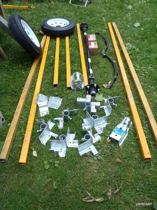 A Homemade Trailer That Is Bolted Together : 11 Steps (with Pictures ...
