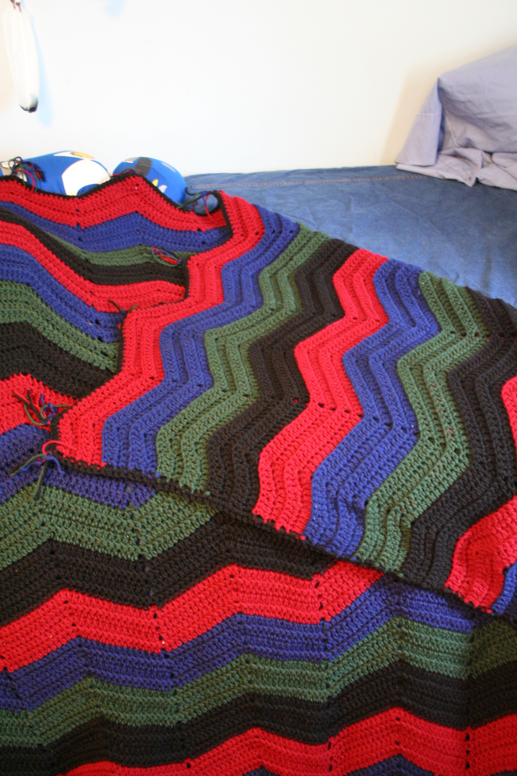 Giant Ripple Afghan Instructables