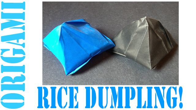 How to Make an Origami Rice Dumpling - TCGames [HD]