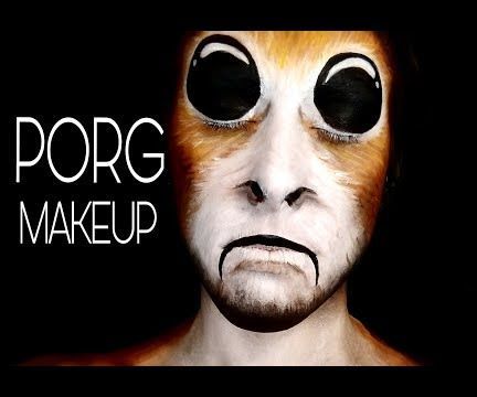 Porg Makeup From StarWars