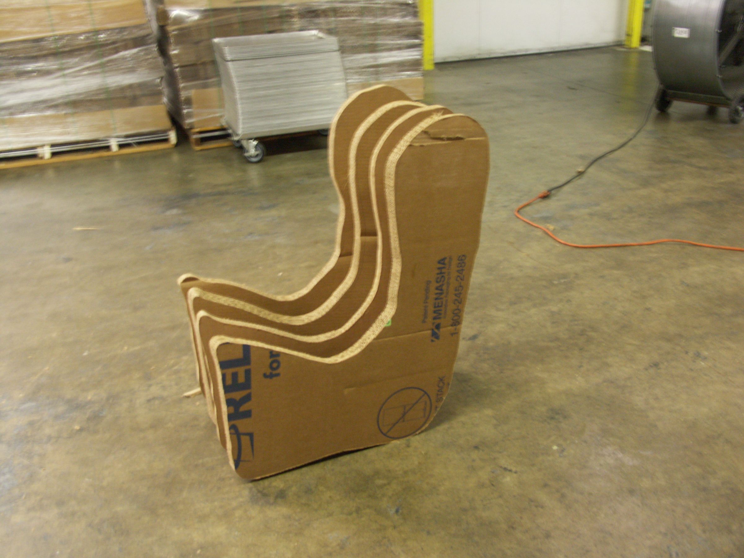 How to Make a Cardboard Coffee Table With Chairs 12 Steps (with