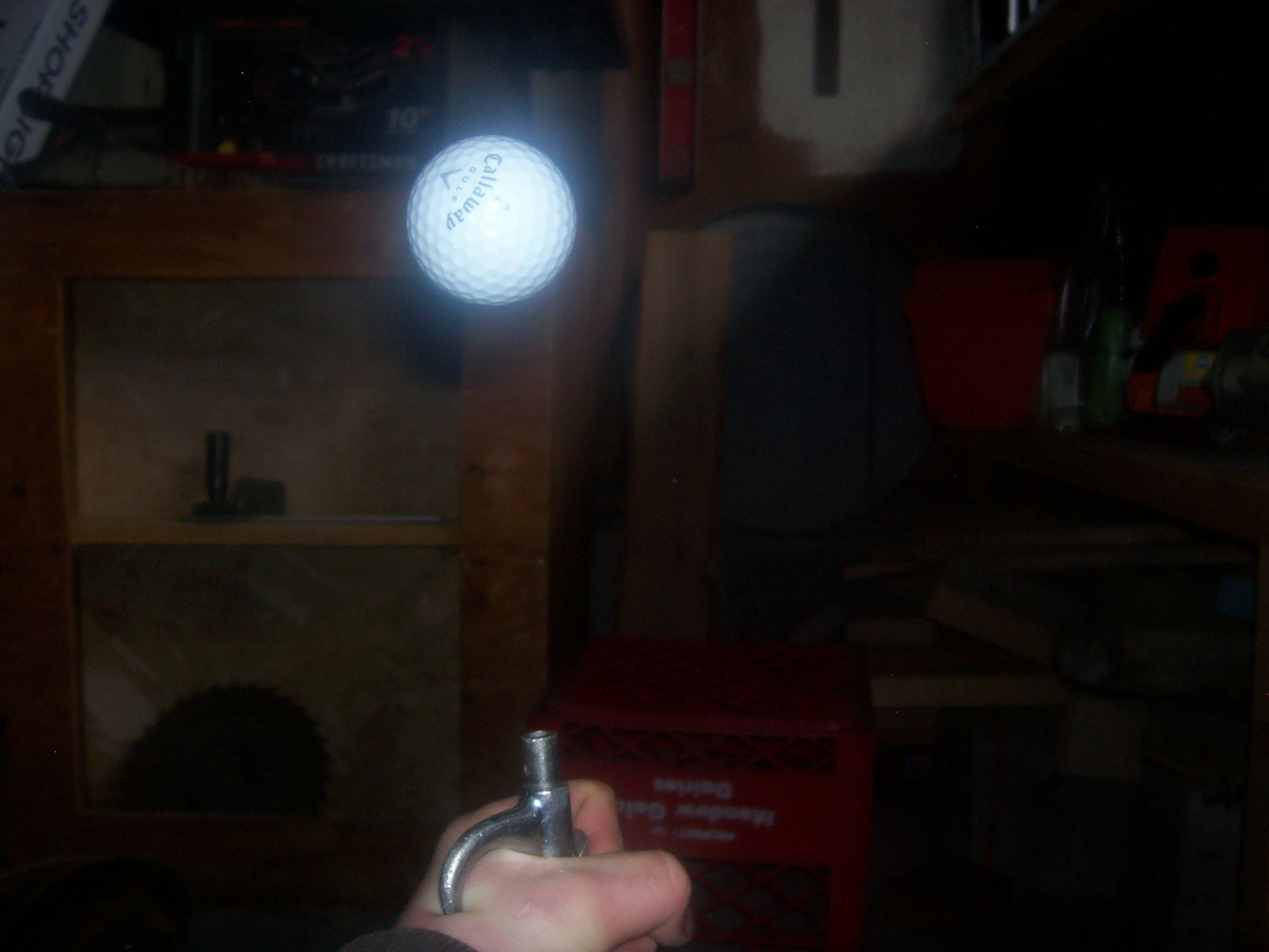 Magic Levitating Golf Ball Trick