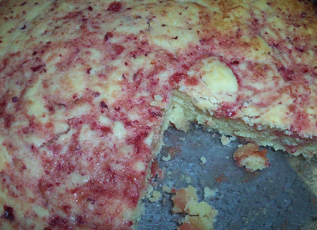 Leftover Cranberry Relish Cake
