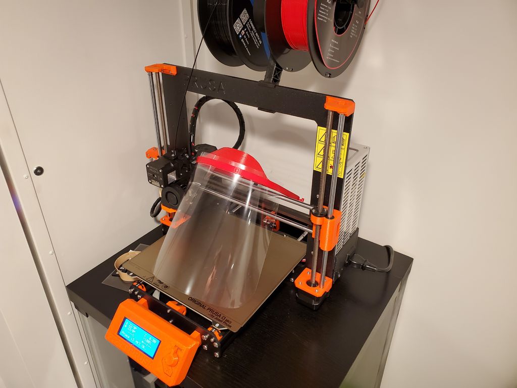 faceshield impressora 3d garagem maker
