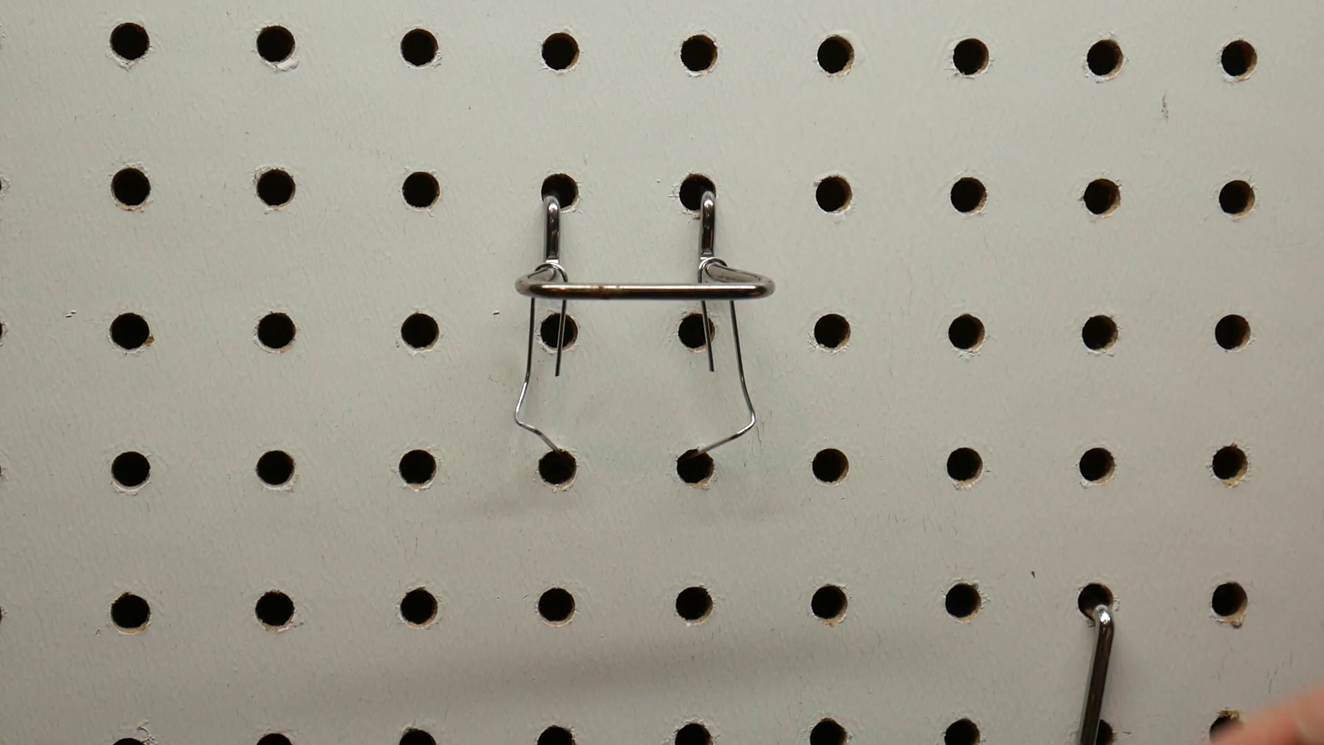 Keep Pegboard Hooks From Falling Out, How to Quickly Secure Any