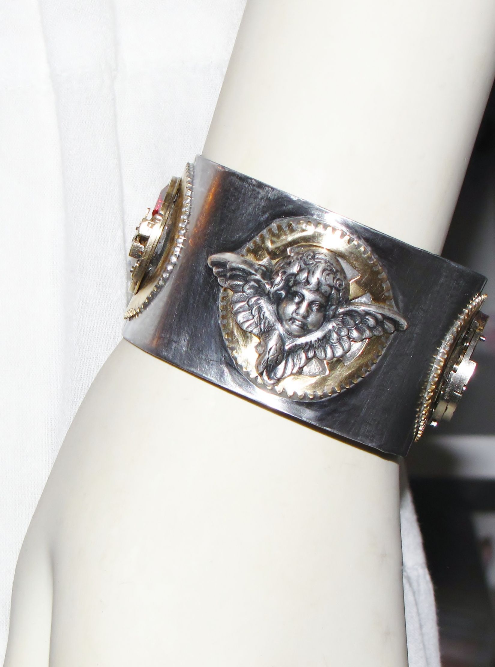 Steampunk Cuff Bracelet