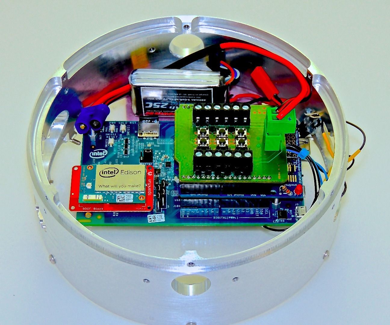 Using the Intel Edison on a Cold Gas Reaction Control System for a Sounding Rocket