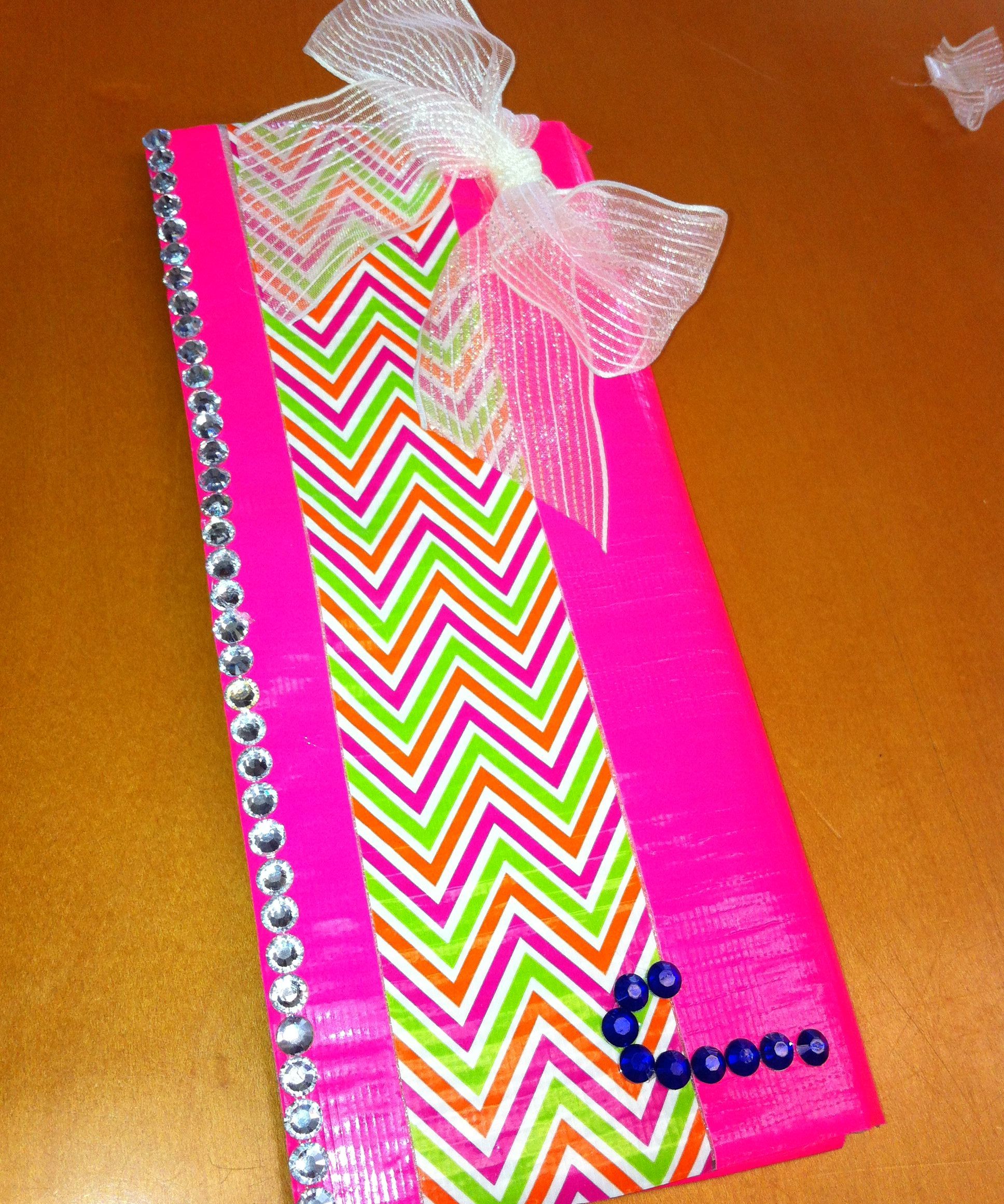 Clutch Purse (or Wallet) From Duct Tape & Felt