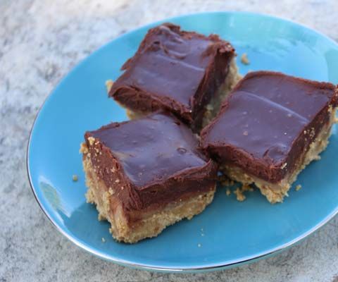 Gluten Free Caramel Ganache Bars!