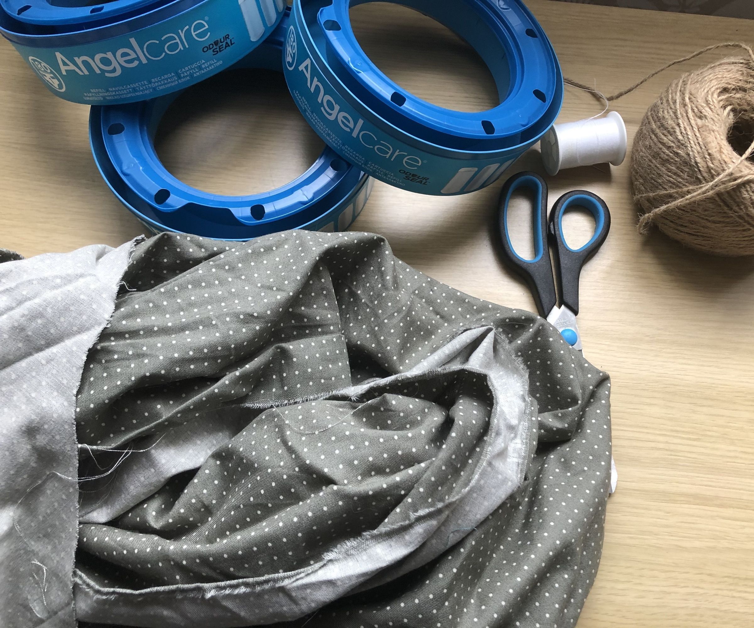 Soft Toy Tidy - Upcycled From Diaper Bin Refill Cassettes