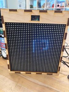 Force Drawing on 32x32 LED Matrix