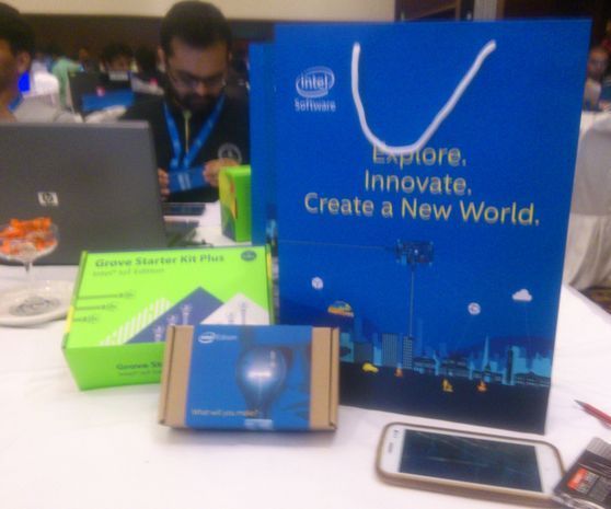 Intel Edison Telepresence robot