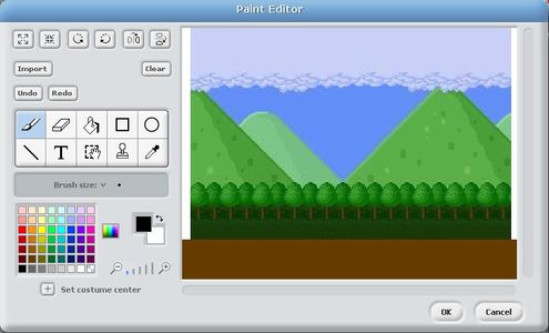 Make Your Flooring, Border and Background