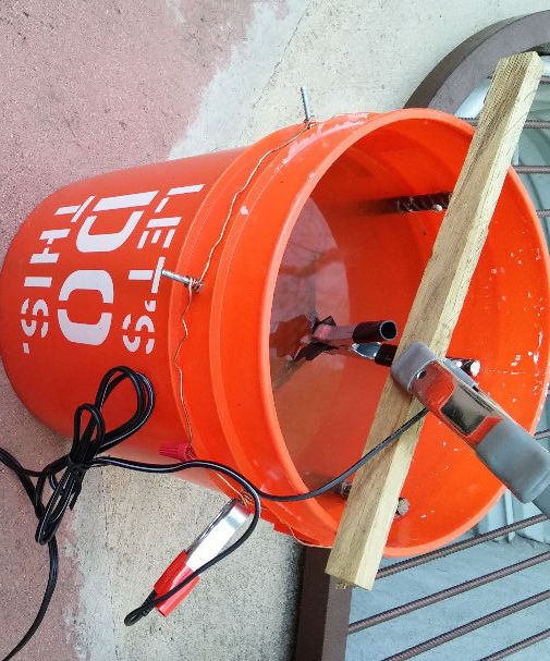 Electrolysis Bucket