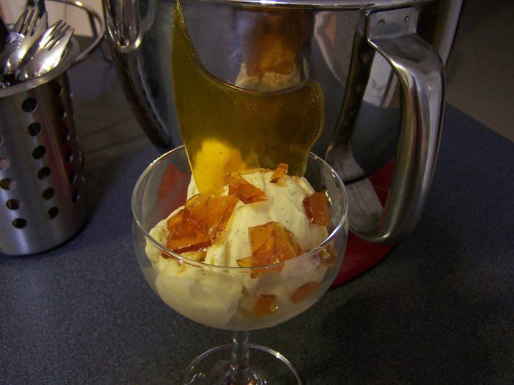 Make Vanilla-Bergamot icecream without an icecream machine