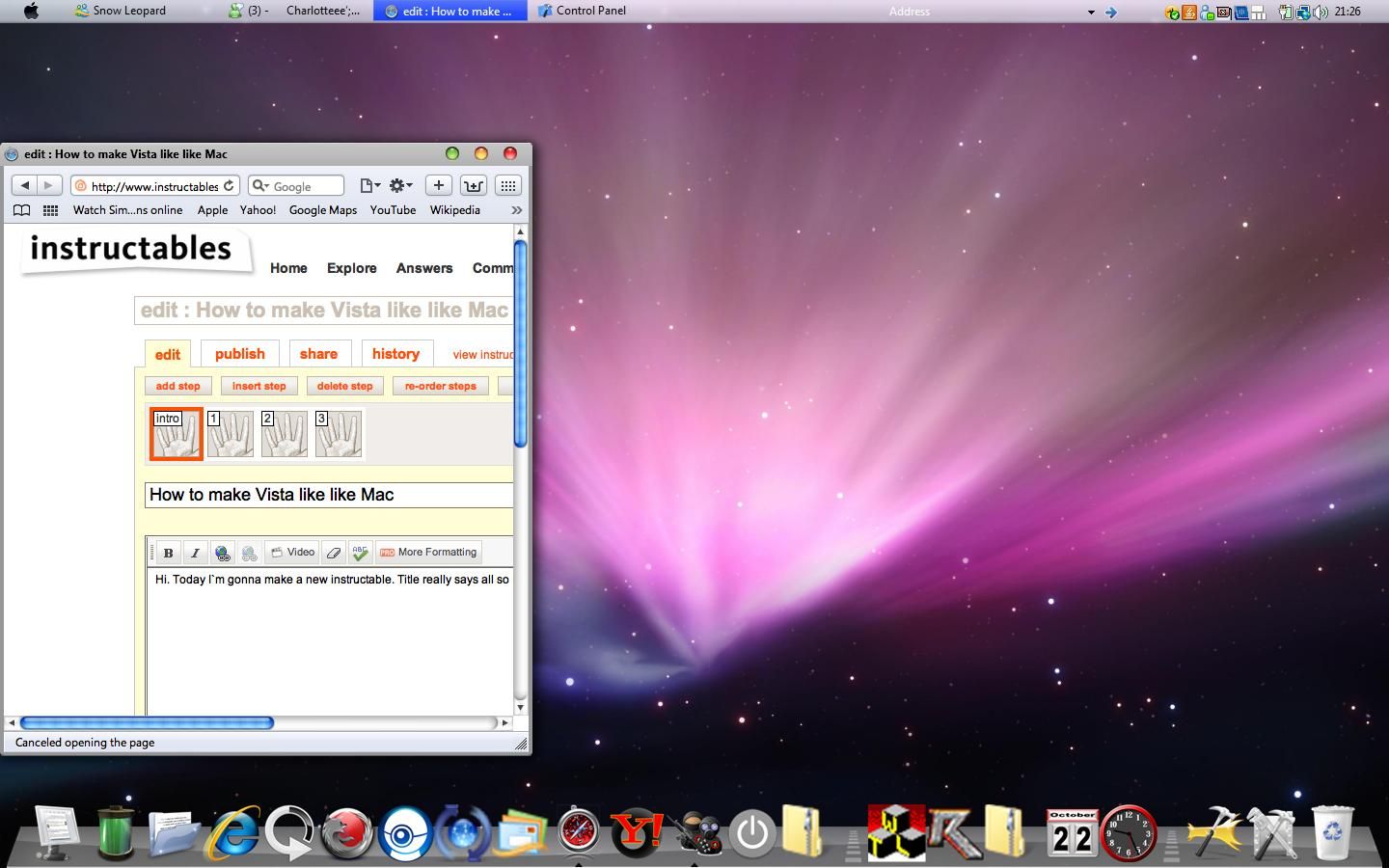 How to Make Vista Look Like Mac