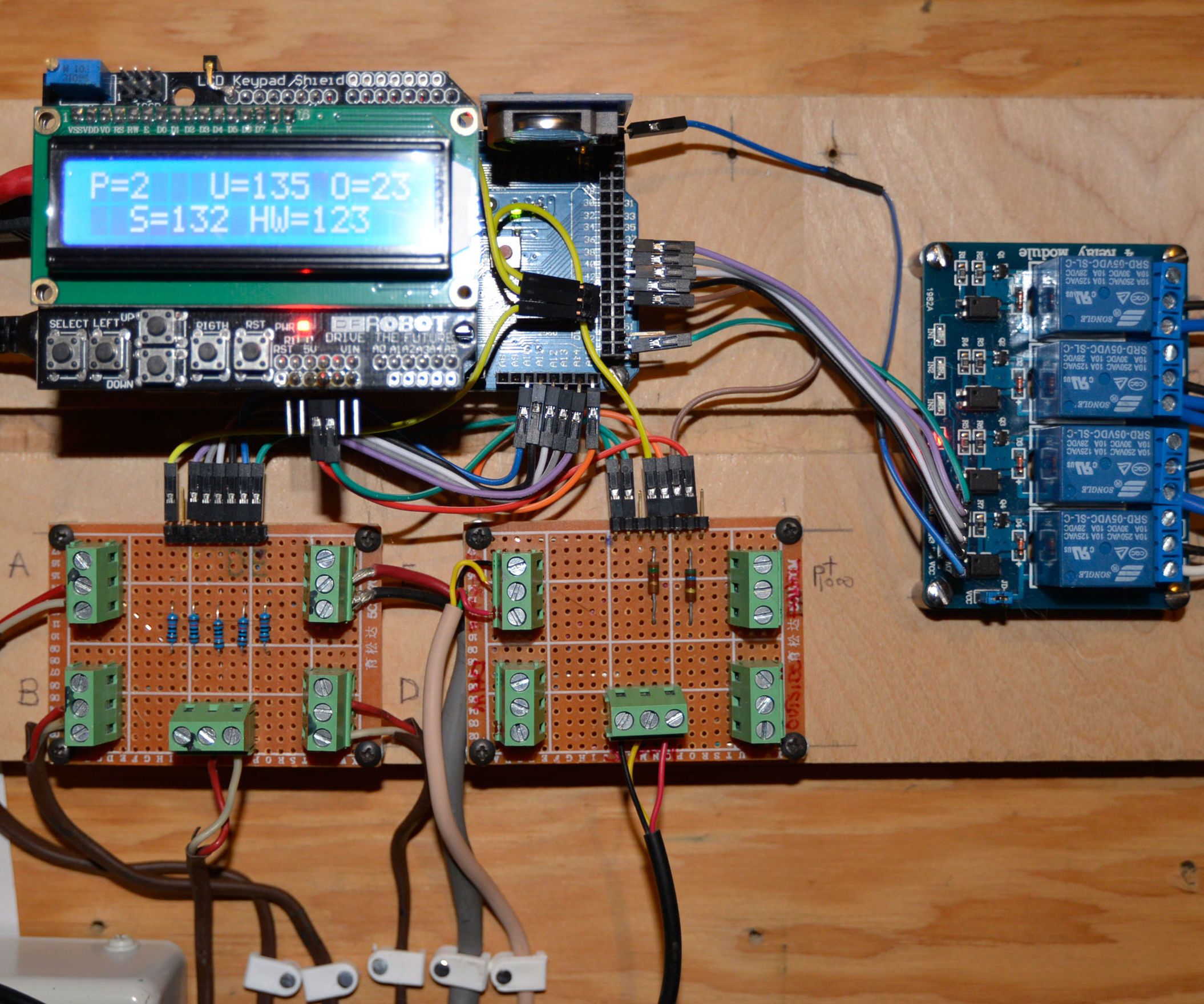 2nd Gen Arduino Hot Water Solar Collector Controller