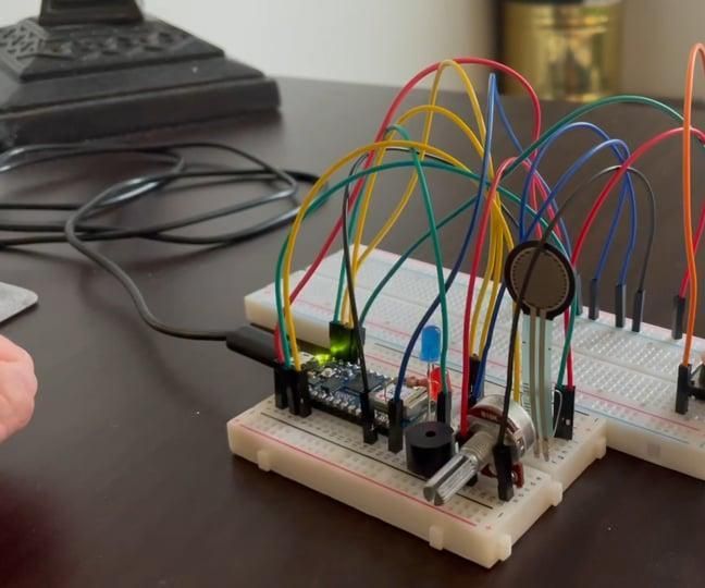 Pressure-activated Sound Player